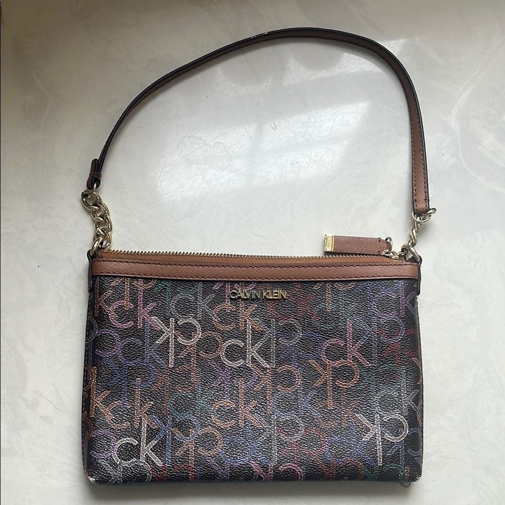 Calvin Klein Multicolor Logo Shoulder Bag